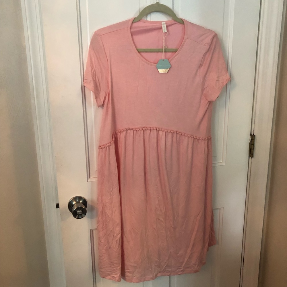PINKBLUSH pink Cotton dress
